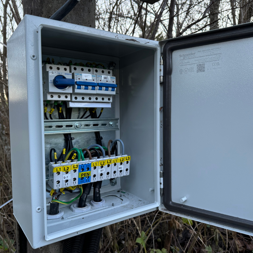 Talumaja elektrisüsteemi uuendamine